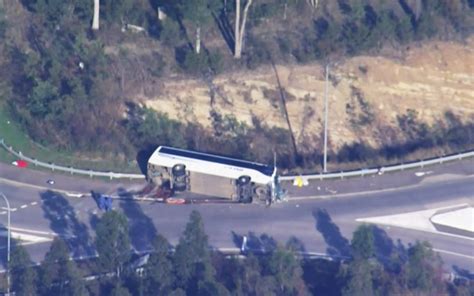 bus crash in central australia