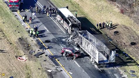 bus crash in ohio yesterday