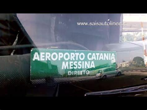 bus messina to catania airport
