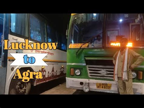 bus service from lucknow to agra