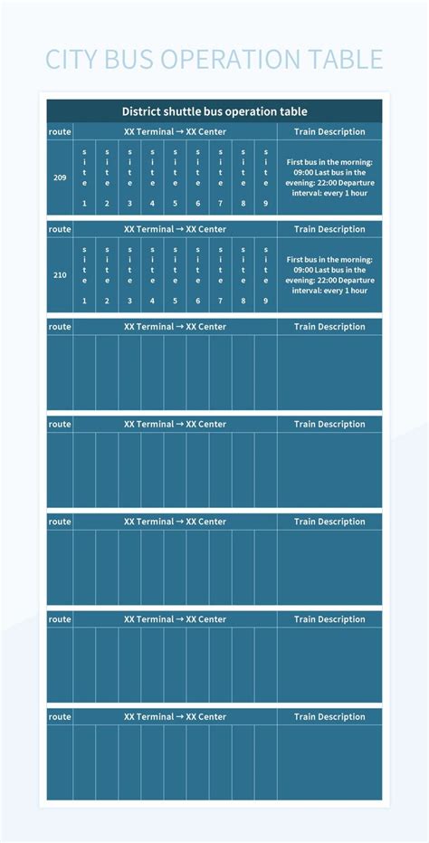 Bus Terminal Operation Time