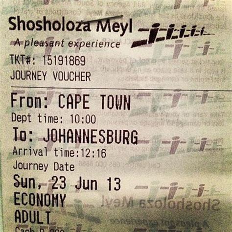 bus ticket from jhb to margate