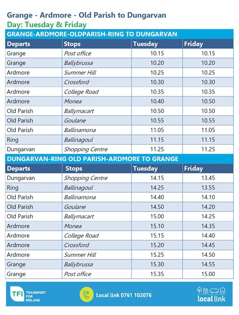 bus timetables local bus services st austell