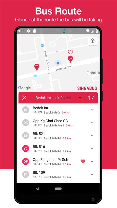 bus timing singapore app
