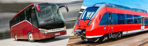 bus vs train