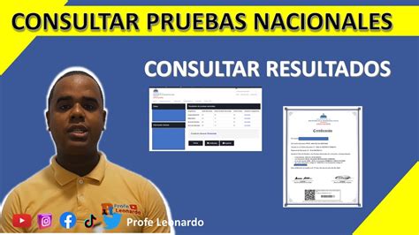 buscar resultados de pruebas nacionales