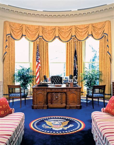 bush oval office rug