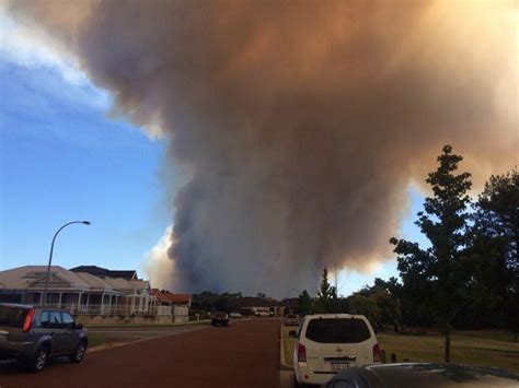 bushfire in perth today