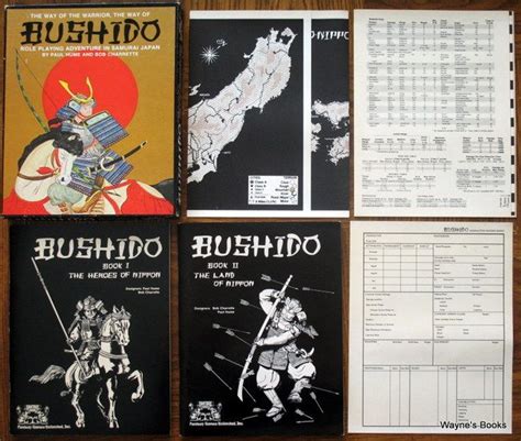 bushido rpg character sheet