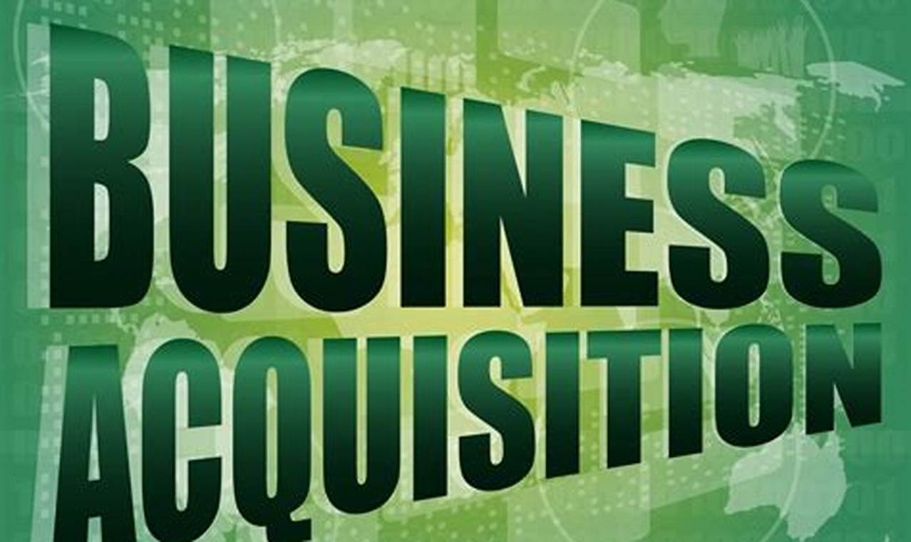 business acquisition financing