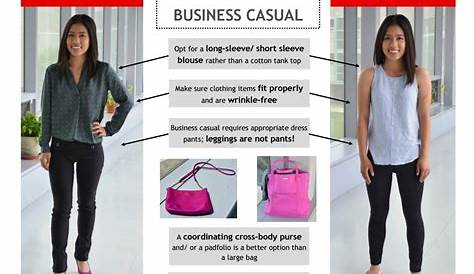 Business Casual Attire Do's And Don'ts Office Dos Professional Outfits Office