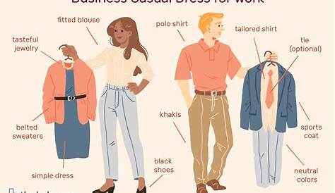 Business Casual Attire Names What To Wear Professional & Examples
