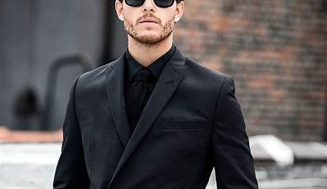 Business Casual Black Suit All Dapper Outfit Prom s For Men Outfit