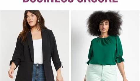 Business Casual Outfit Ideas For Plus Size