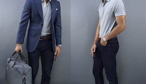 Business Casual Outfit Polo How To Wear A Shirt With Dress Pants