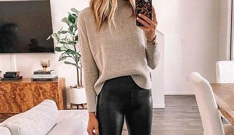 Pin by Harpkimi on Cute outfits Outfits with leggings, Corporate