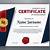 business certificate templates free download