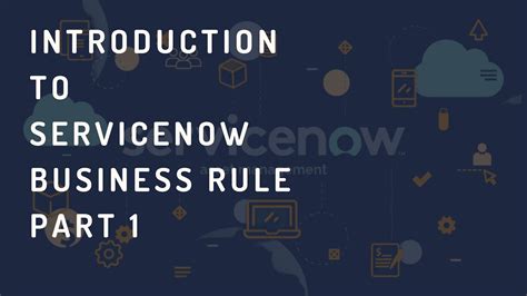 business rules servicenow