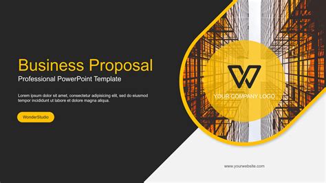 business template powerpoint free download