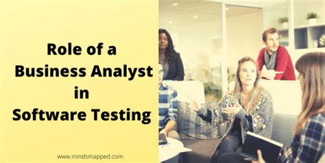 business analyst and software testing