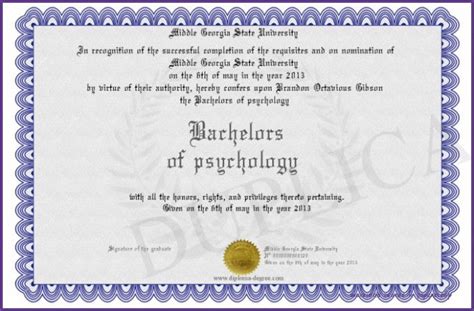 business and psychology degree