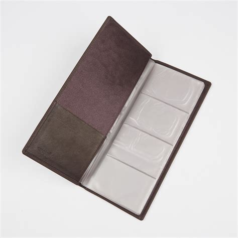 business card book holder