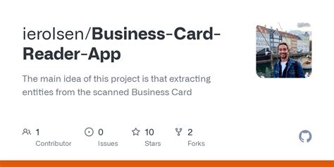 Business Card Reader Github