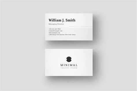 Business Card Template Simple