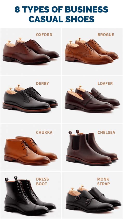 business casual shoes for men and women