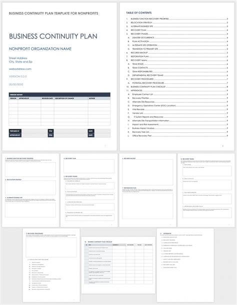 business continuity plan service contract