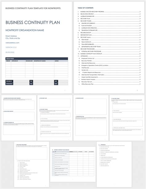 business continuity plan template law firm