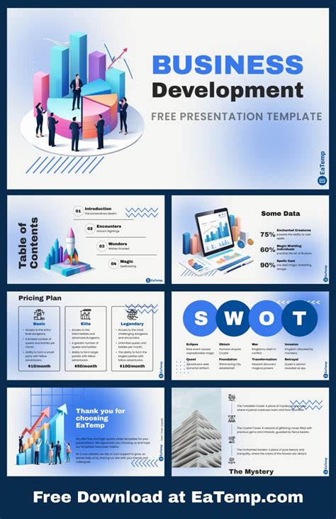 business development presentation free template