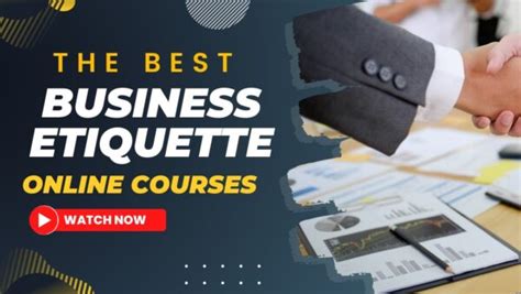 business etiquette online course
