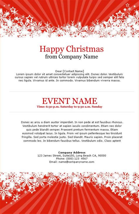 Business Event Email Invitation Templates