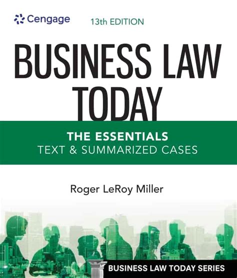business law today 13th edition miller