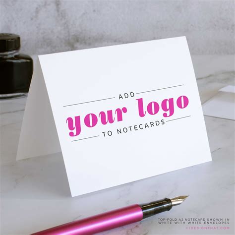 Business Note Cards With Logo