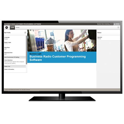 business radio customer programming software