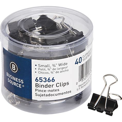 Business Source Binder Clips