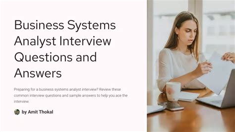 business systems analyst interview questions and answers pdf