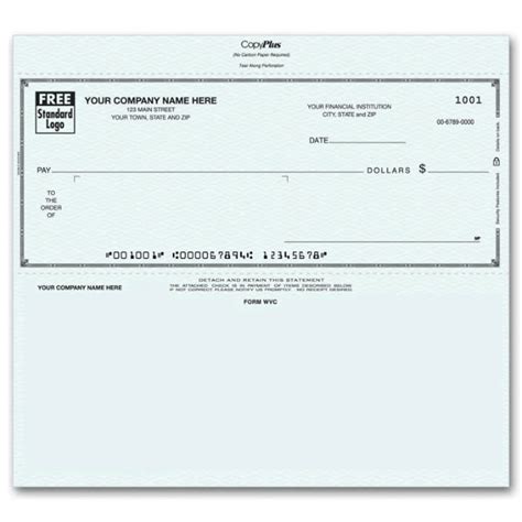 business voucher checks printing