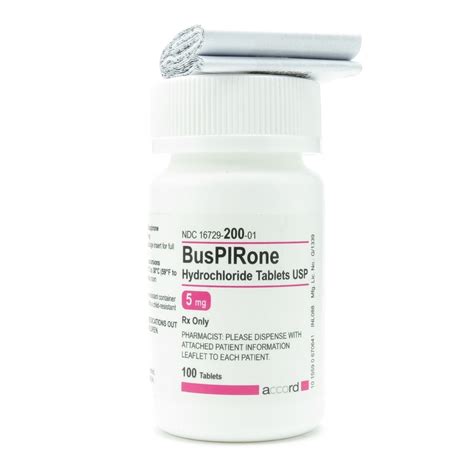 Buspirone 5 mg: Effective Anxiety Relief Solution Explored