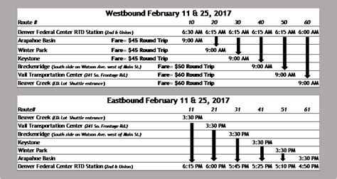 Bustang Pegasus Schedule