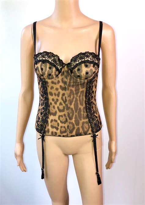 Bustier Corset Leopard