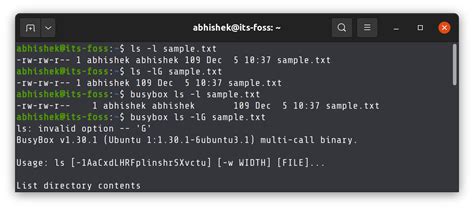 Busybox Documentation
