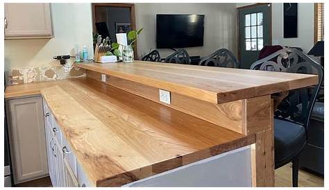 Custom Teak Wood Countertop in Denver, Colorado by Grothouse