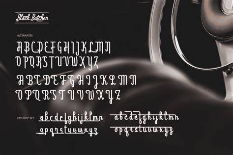 Kings Butcher font by Chris Vile FontRiver
