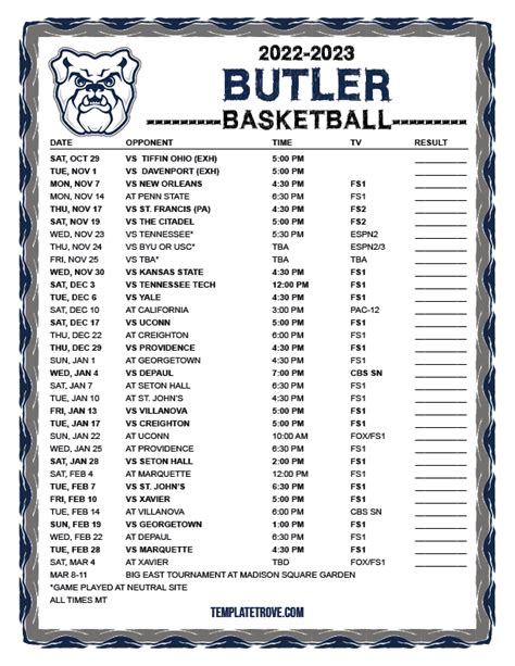 butler basketball roster 2023 24