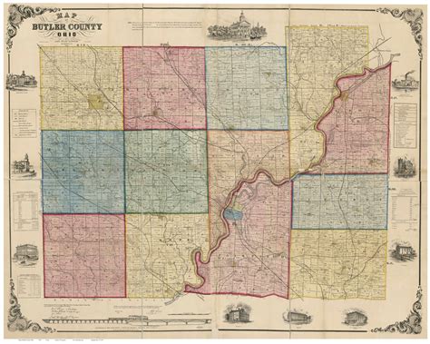 butler county ohio map