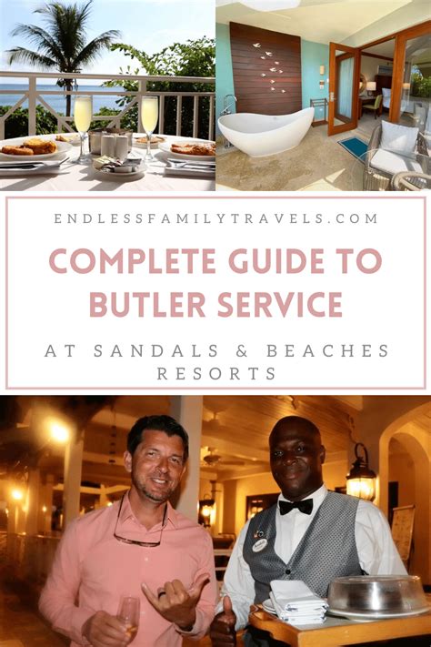 butler service sandals resorts