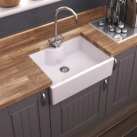 butler sink with tap ledge